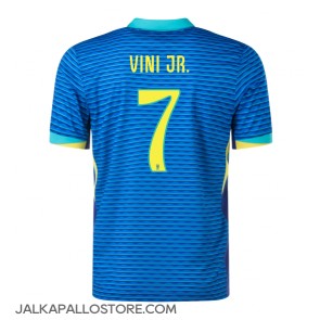 Brasilia Vinicius Junior #7 Vieraspaita Copa America 2024 Lyhythihainen